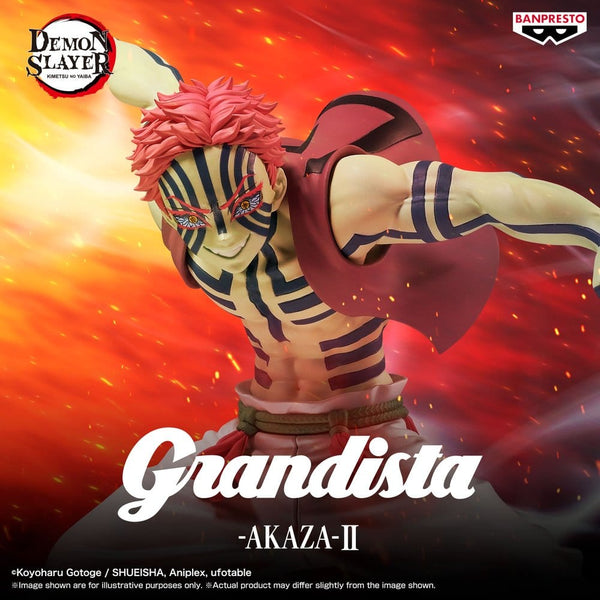 Demon Slayer: Kimetsu no Yaiba - Akaza: II Ver. - Grandista PVC Figur (23 cm)