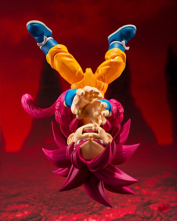 Dragon Ball Daima - Son Goku: Super Saiyan Level 4 Ver. - S.H.Figuarts Mini Action Figur (8 cm)