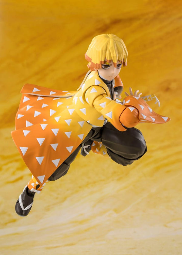 Demon Slayer: Kimetsu no Yaiba - Zenitsu Agatsuma - S.H.Figuarts Action Figur (14 cm)