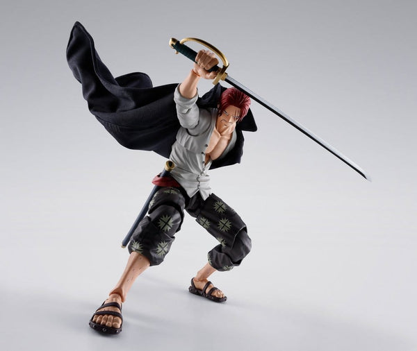 One Piece - Shanks: Marineford Ver. - S.H.Figuarts Action Figur (17 cm)