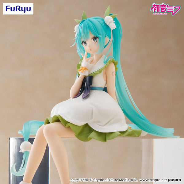 Vocaloid - Hatsune Miku: Flower Fairy Lily of the Valley Ver. - Noodlestopper PVC Statue (14 cm)