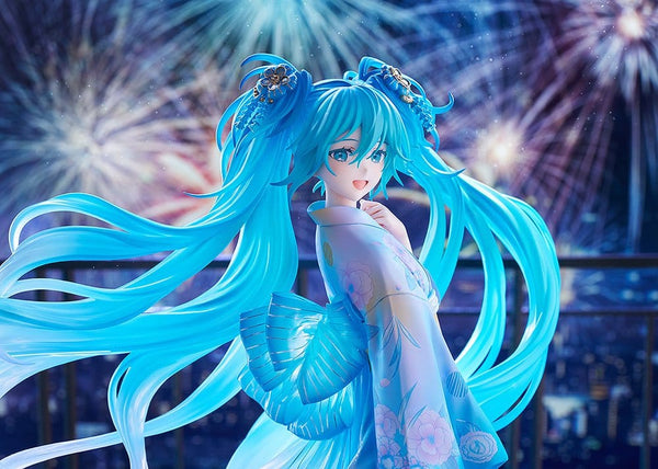 Vocaloid - Hatsune Miku: Music & Fire Works Ver. - PVC Figur 1/7 (23 cm)