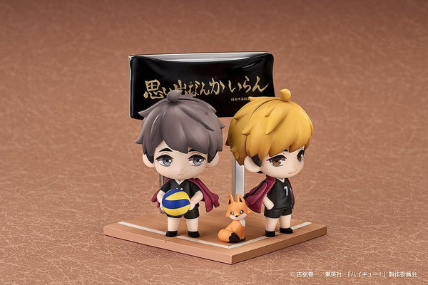 Haikyu!! - Atsumu Miya & Osamu Miya - Qset+ Mini Figurer 2-Pack (8 cm)