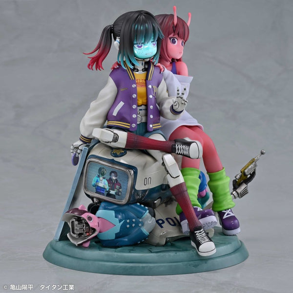 Milky Subway The Galactic Limited Express - Chiharu & Makina - PVC Figurer 2-Pack (18 cm)