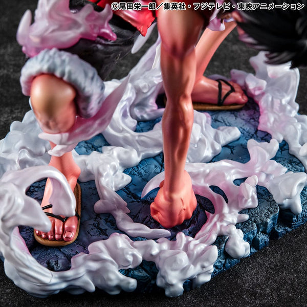 One Piece - Monkey D. Luffy: Gear 2 Limited Edition Ver. - P.O.P PVC Statue (19 cm)
