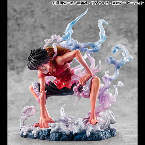 One Piece - Monkey D. Luffy: Gear 2 Limited Edition Ver. - P.O.P PVC Statue (19 cm)