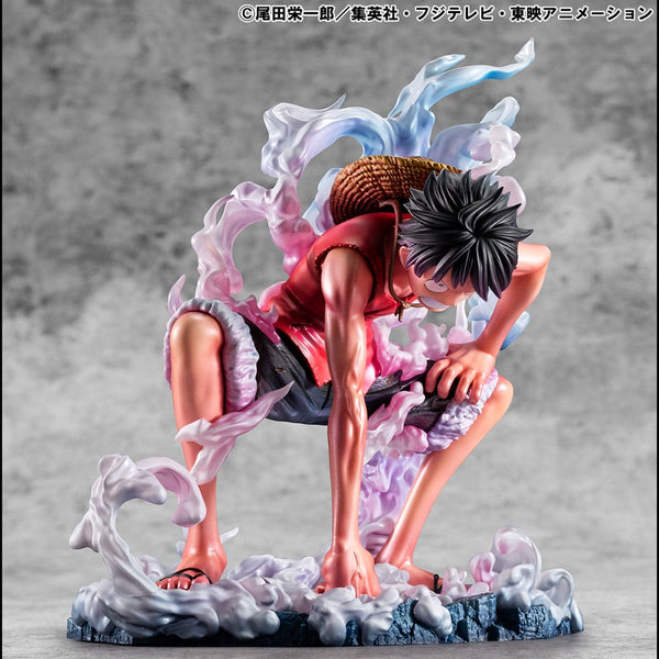 One Piece - Monkey D. Luffy: Gear 2 Limited Edition Ver. - P.O.P PVC Statue (19 cm)