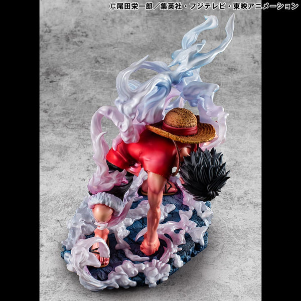 One Piece - Monkey D. Luffy: Gear 2 Limited Edition Ver. - P.O.P PVC Statue (19 cm)