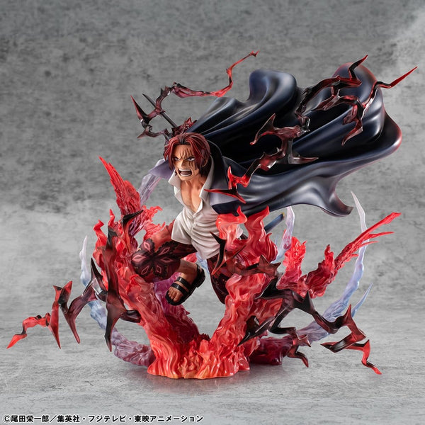 One Piece - Red-Haired Shanks Kamusari: P.O.P SA-MAXIMUM Ver. - PVC Statue (25 cm)