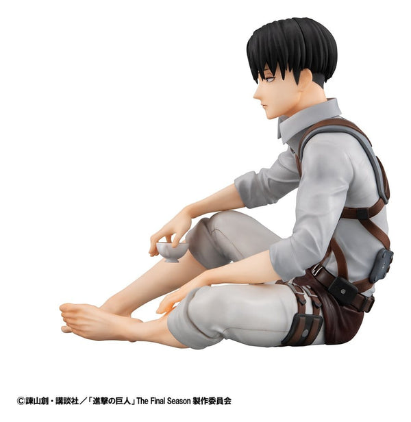 Attack on Titan - Levi: Squad Captain Ver. - G.E.M. Serie PVC Figur (9 cm)