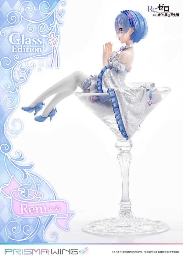 Re:Zero - Rem: Glass Edition - Prisma Wing PVC Statue 1/7 (23 cm)