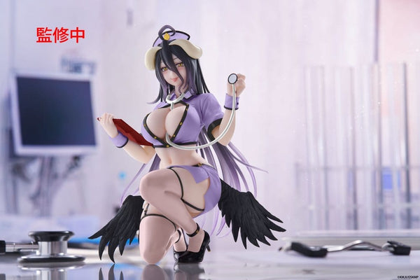 Overlord - Albedo: Nurse Ver. Renewal - Desktop Cute PVC Figur (13 cm)