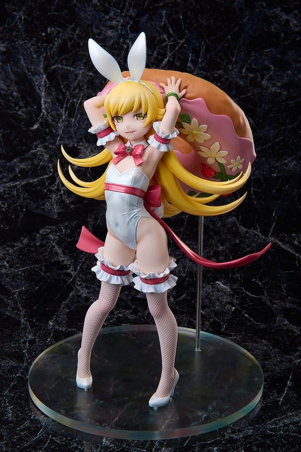 Monogatari Series - Shinobu Oshino: White Bunny Ver. - PVC Statue 1/4 (35 cm)