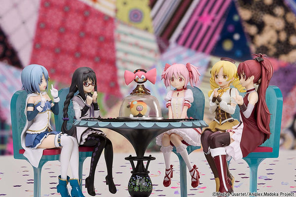 Puella Magi Madoka Magica The Movie: Rebellion - Tea Party Cake Song Ver. - PVC Statue Sæt (18 cm)