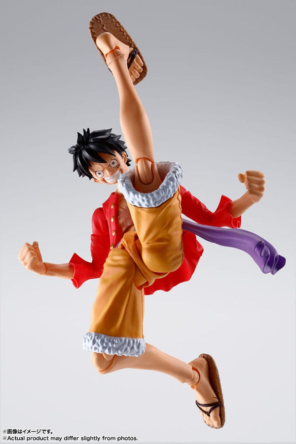 One Piece - Monkey D. Luffy: The Raid on Onigashima - S.H. Figuarts Action Figur (14 cm)