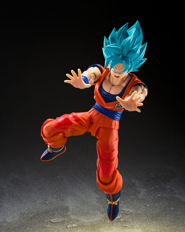 Dragon Ball Super - Son Goku: Super Saiyan God Ver. - S.H.Figuarts Action Figur (15 cm)