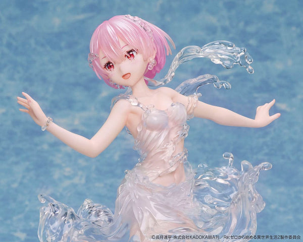 Re:ZERO - Ram: Aqua Dress Ver. - PVC Statue 1/7 (23 cm)
