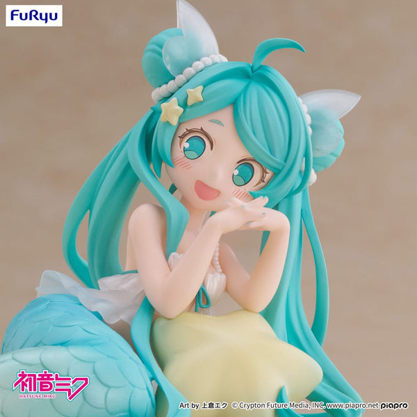Vocaloid - Hatsune Miku: Mermaid Princess Ver. - Desktop Fairy PVC Statue (9 cm)