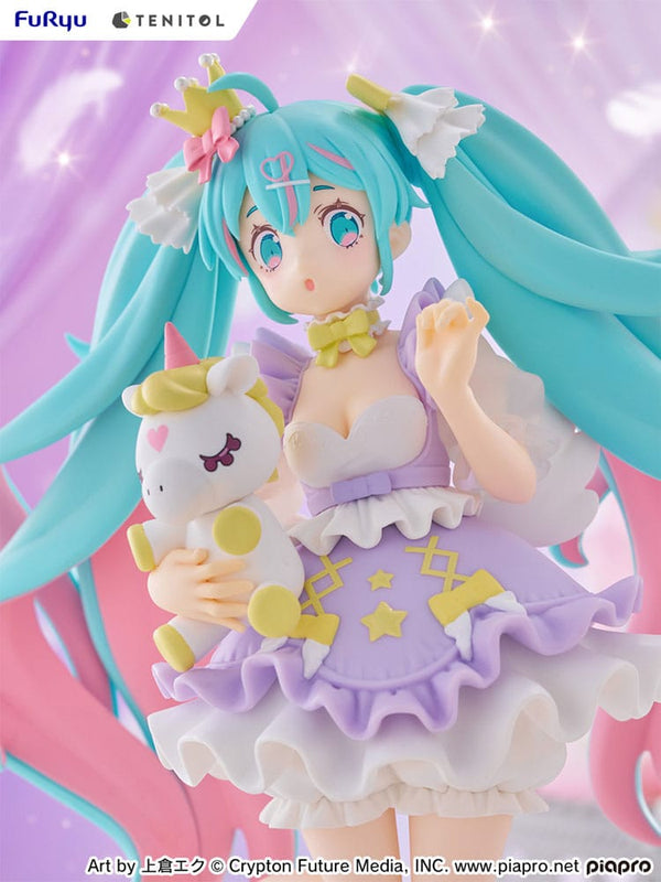 Vocaloid - Hatsune Miku: Yumekawa Princess Lavender Ver. - PVC Statue (21 cm)