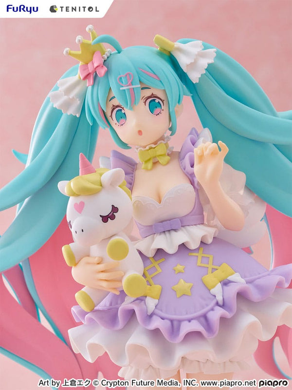 Vocaloid - Hatsune Miku: Yumekawa Princess Lavender Ver. - PVC Statue (21 cm)