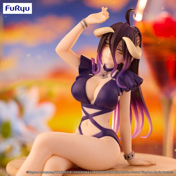 Overlord - Albedo: Swimsuit Dark Purple Color Ver. - Noodle Stopper PVC Statue (16 cm)