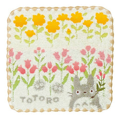 My Neighbor Totoro - Vilde blomster - Minihåndklæde (25 x 25 cm)