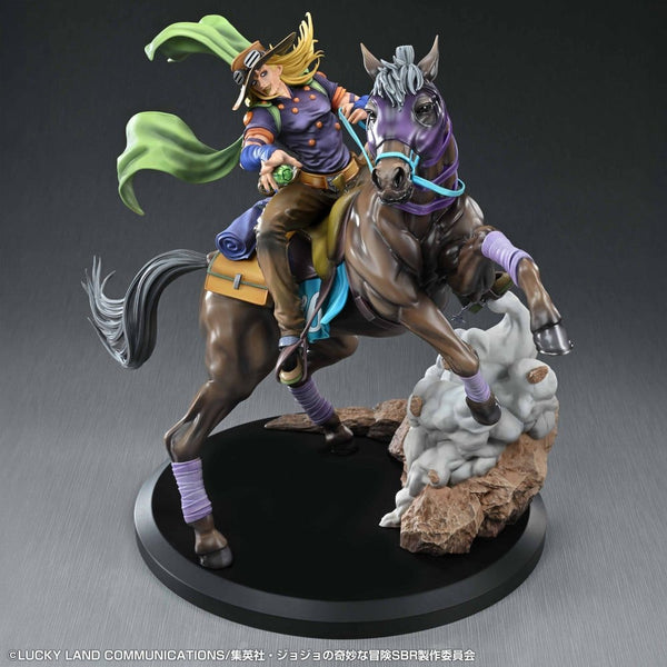 JoJo's Bizarre Adventure - Gyro Zeppeli & Valkyrie - Figur (31 cm)
