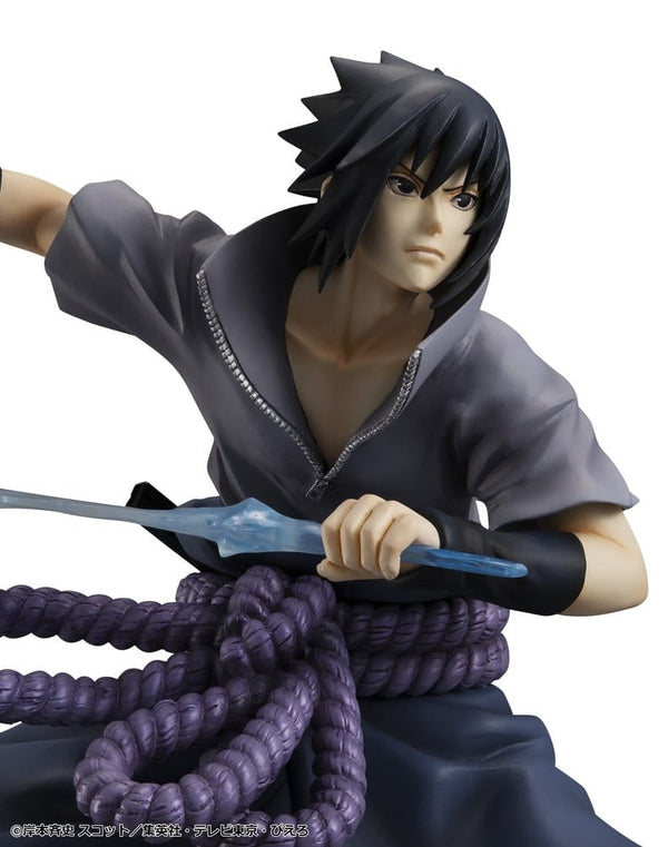 Naruto Shippuden - Sasuke Uchiha: Great Ninja War Ver. - G.E.M. Serie PVC Figur (23 cm)