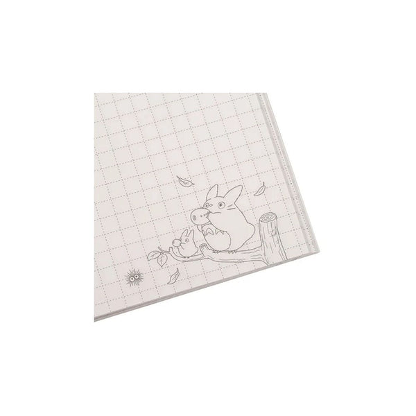 My Neighbor Totoro - Totoro - Retro Notesbog Rød (12 x 18 cm)