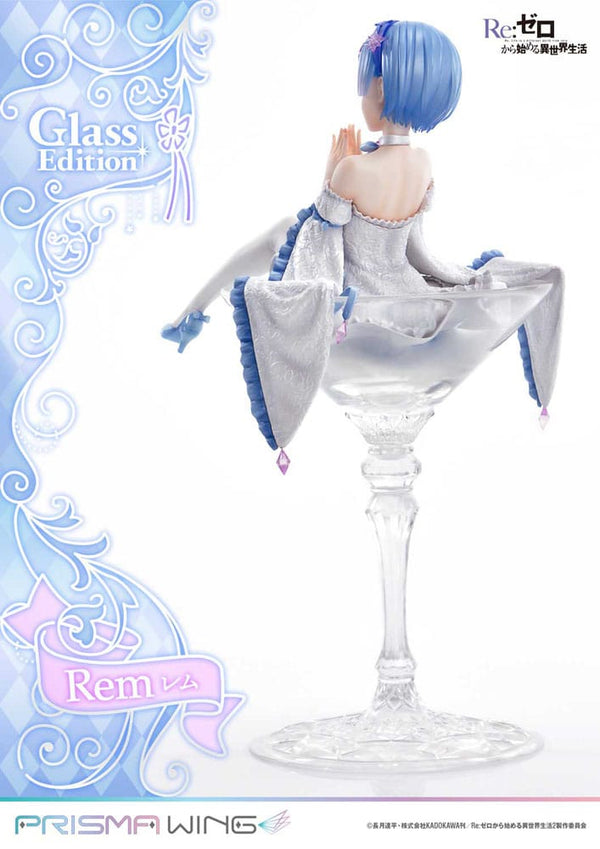 Re:Zero - Rem: Glass Edition - Prisma Wing PVC Statue 1/7 (23 cm)