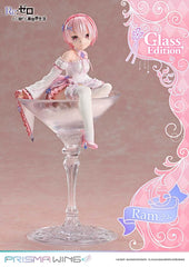 Re:ZERO - Ram: Glass Edition - PVC Statue 1/7 (24 cm)
