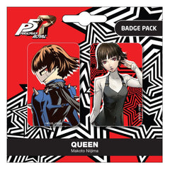 Persona 5 Royal - Queen / Makoto Nijima - Pin Badges 2-Pack