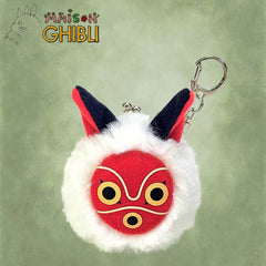 Princess Mononoke - Sans Maske: Funwari Ver. - Mini Bamse Møntpung (7 x 9 x 5 cm)