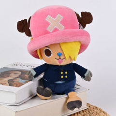 One Piece - Chopper x Sanji - Bamse (20 cm)