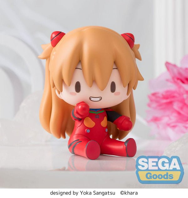Evangelion - Asuka: Plug Suit Ver. - Fuwa Petit Chibi Figur (8 cm)