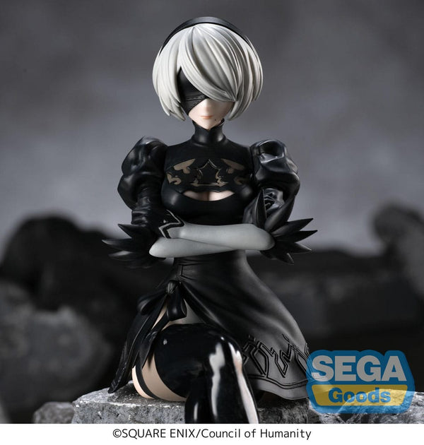 NieR:Automata Ver1.1a - 2B - PM Perching PVC Statue (13 cm)