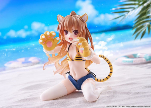 Toradora! - Taiga Aisaka: Tiger Costume Swimwear Ver. - Desktop Cute PVC Figur (13 cm)