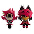 Hazbin Hotel - Alastor & Niffty - Monitor Buddiez Vinyl Figurer (5.8 / 6.6 cm)