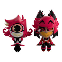 Hazbin Hotel - Alastor & Niffty - Monitor Buddiez Vinyl Figurer (5.8 / 6.6 cm)